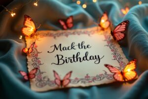 Schöne Sprüche zum Geburtstag, die verzaubern