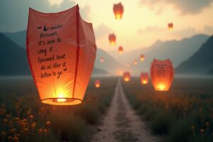 Loslassen: Sprüche, die dir helfen, vorwärts zu gehen