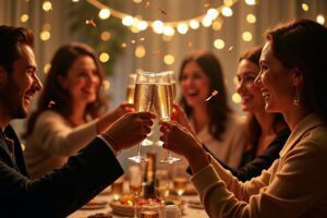 Trinksprüche zu Silvester für deine Feier